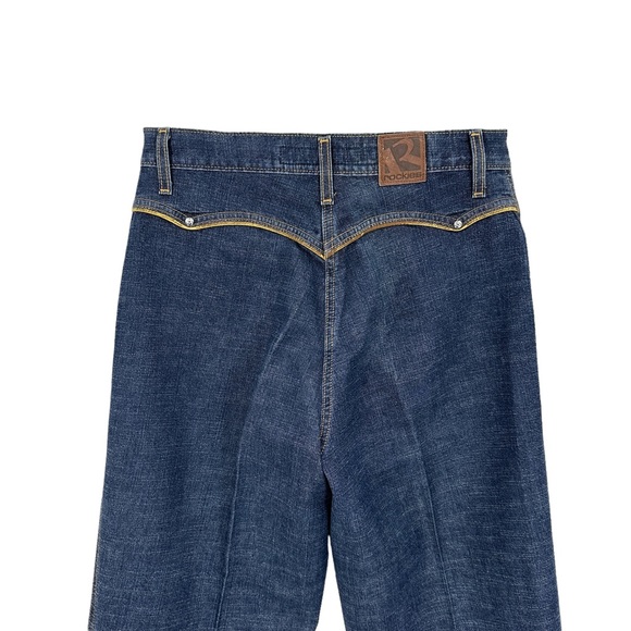 ROCKIES Vintage Jeans Relaxed Long Rise Blue - Picture 5 of 10